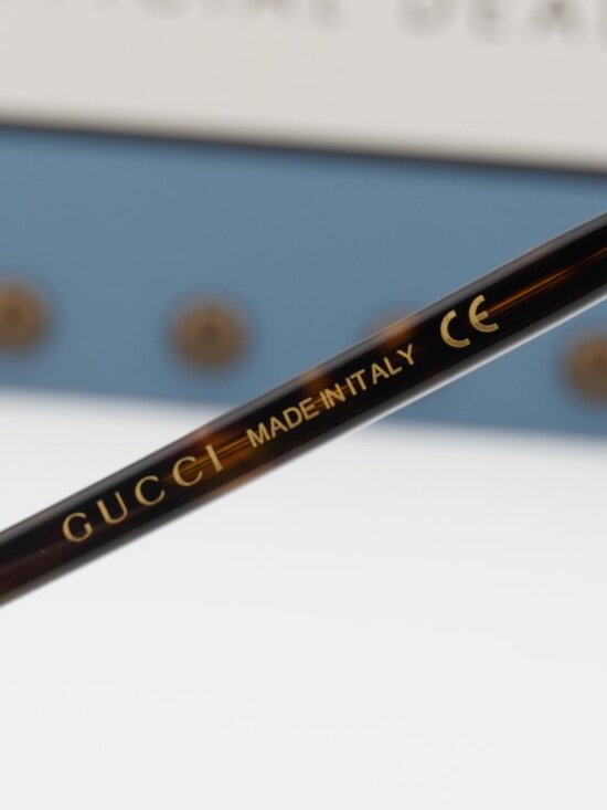 Gucci GG0094O 002 Rectangle Eyeglasses 52mm – Havana